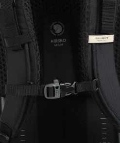 Abisko 48 S/M Trekkingrucksack recyceltes Polyamid schwarz