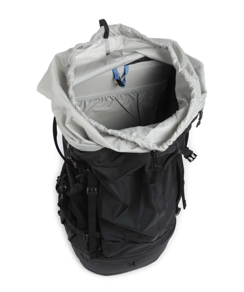 Abisko Trekk 65 S/M Trekkingrucksack recyceltes Polyamid schwarz