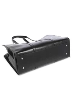 Ace Crinkle Shopper fein genarbtes Rindsleder schwarz