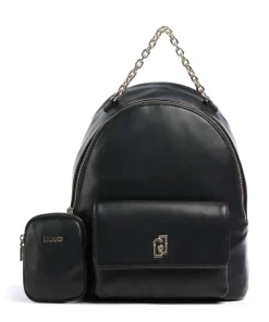 Achala M Rucksack Lederimitat schwarz