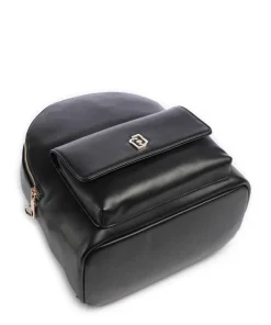 Achala M Rucksack Lederimitat schwarz