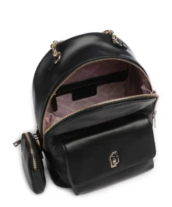 Achala M Rucksack Lederimitat schwarz