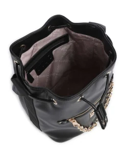 Achala S Bucket bag Lederimitat schwarz