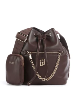Achala S Bucket bag Lederimitat braun