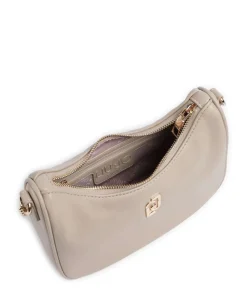 Achala S Schultertasche Lederimitat beige