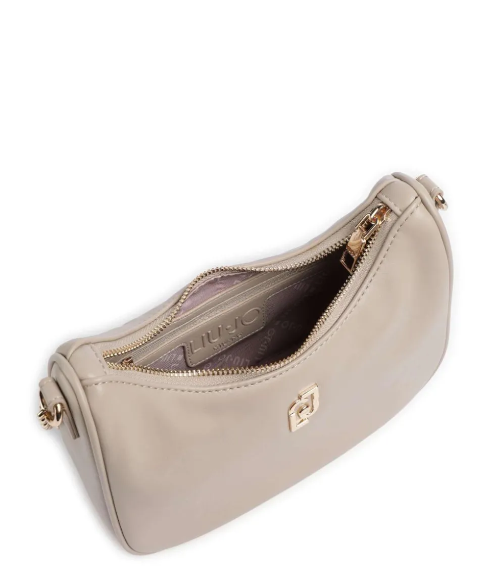 Achala S Schultertasche Lederimitat beige