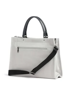 Actual Canvas Conscious Handtasche 14″ Baumwolle beige