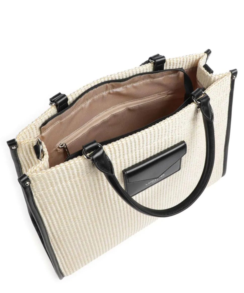 Actual Mini Osier Handtasche Bast natur/schwarz