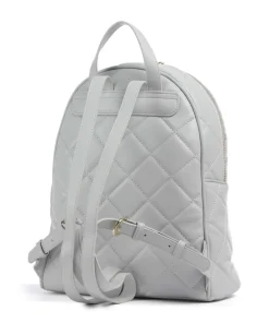 Ada Rucksack Lederimitat hellgrau