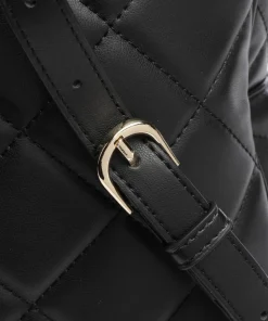 Ada Rucksack Lederimitat schwarz