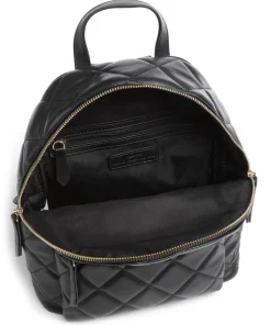 Ada Rucksack Lederimitat schwarz