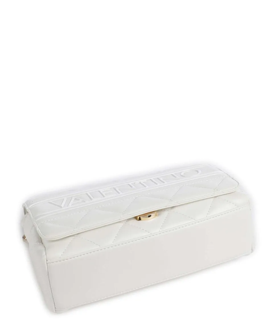 Ada Schultertasche Lederimitat weiß