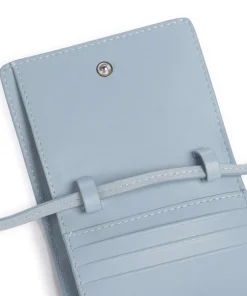 Ada Sheep Natural M Geldbörse Schafsleder hellblau