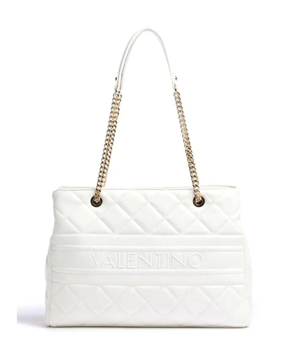 Ada Shopper Lederimitat weiß