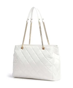 Ada Shopper Lederimitat weiß