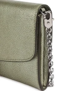 Adair 20 Umhängetasche genarbtes Rindsleder gold