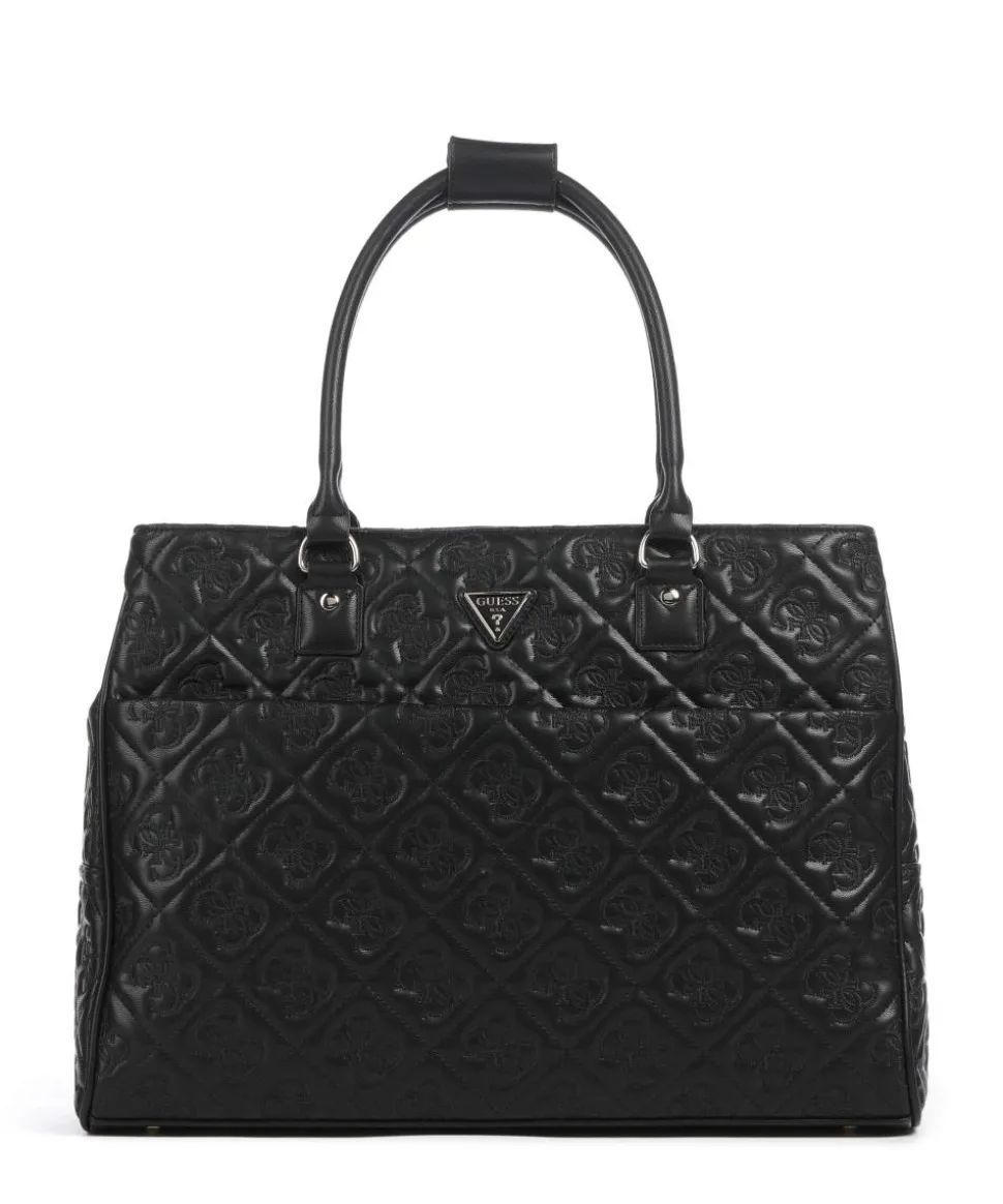 Adelasia Handtasche 17″ Lederimitat schwarz