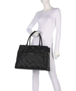 Adelasia Handtasche 17″ Lederimitat schwarz