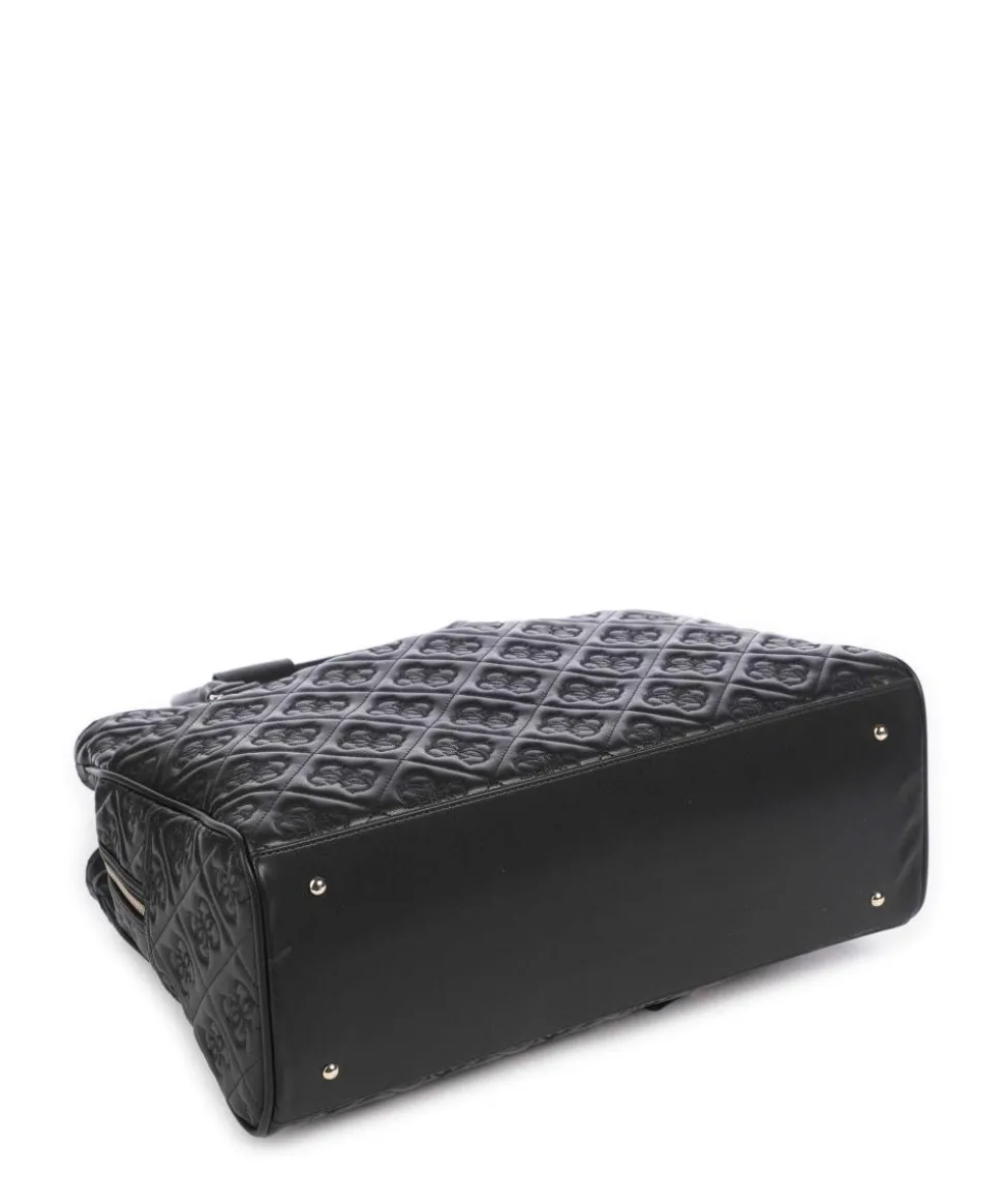 Adelasia Handtasche 17″ Lederimitat schwarz