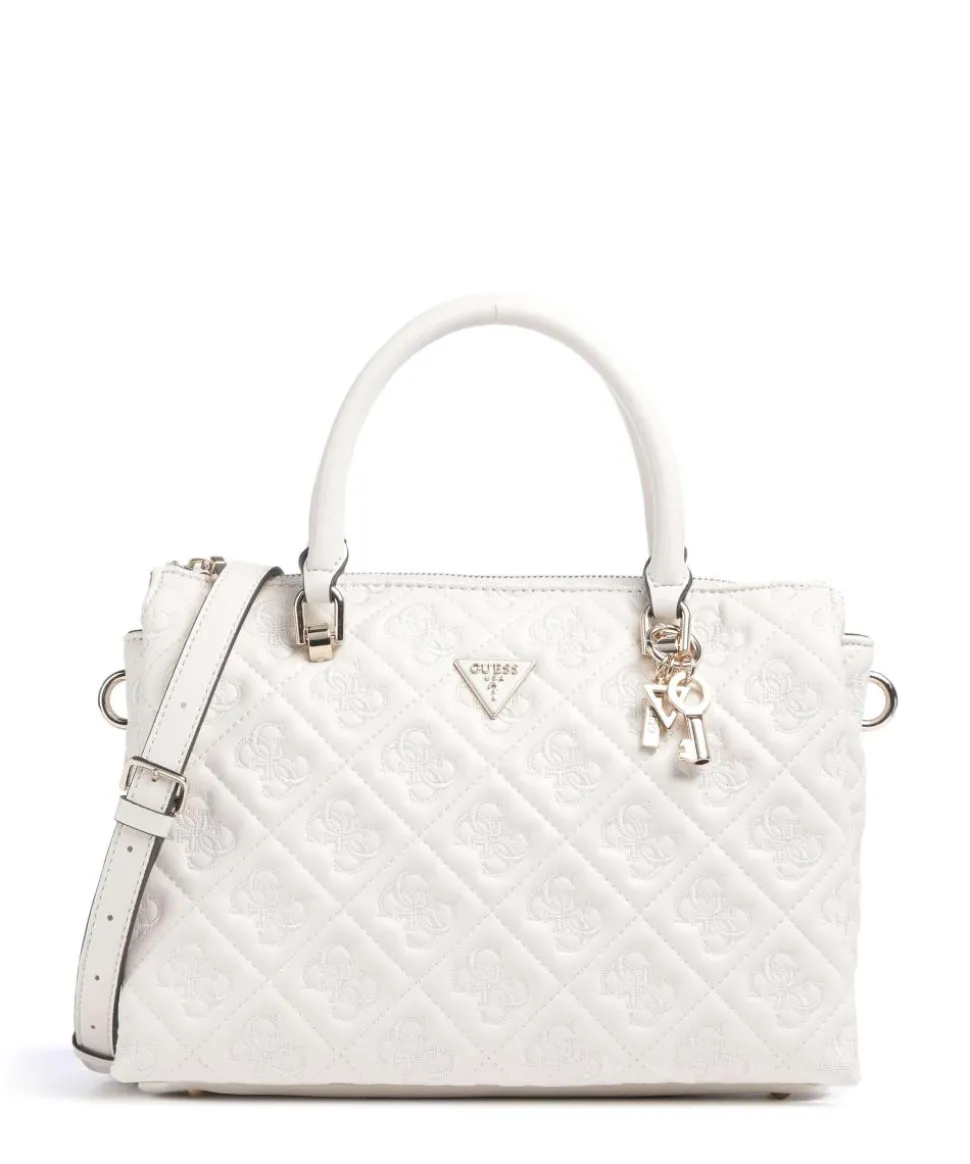 Adelasia Handtasche Lederimitat creme