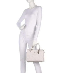 Adelasia Handtasche Lederimitat creme