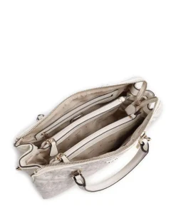 Adelasia Handtasche Lederimitat creme