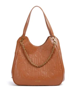 Adonide Beuteltasche Lederimitat braun