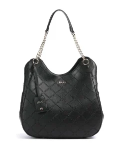 Adonide L Beuteltasche Lederimitat schwarz