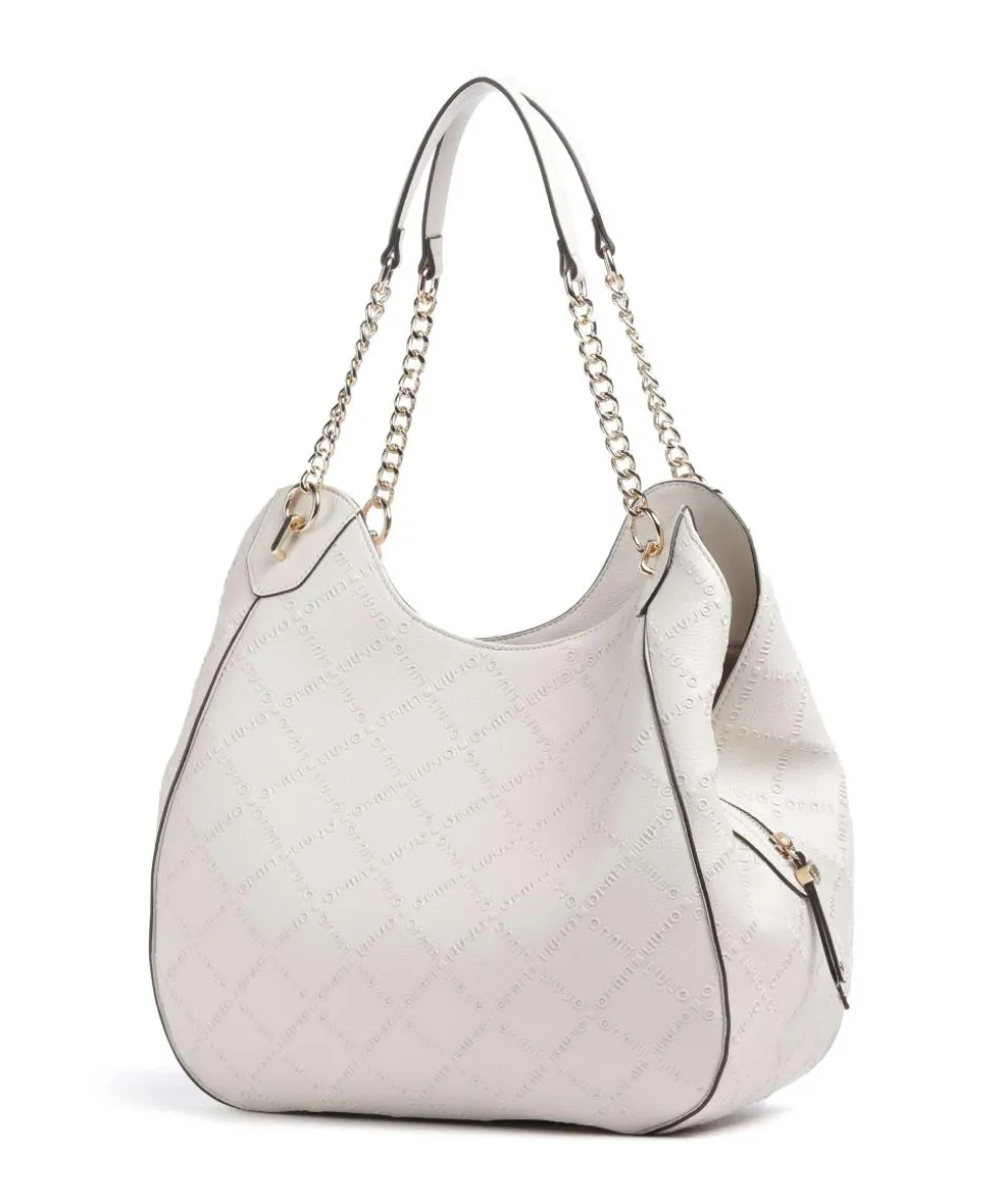 Adonide L Beuteltasche Lederimitat elfenbein