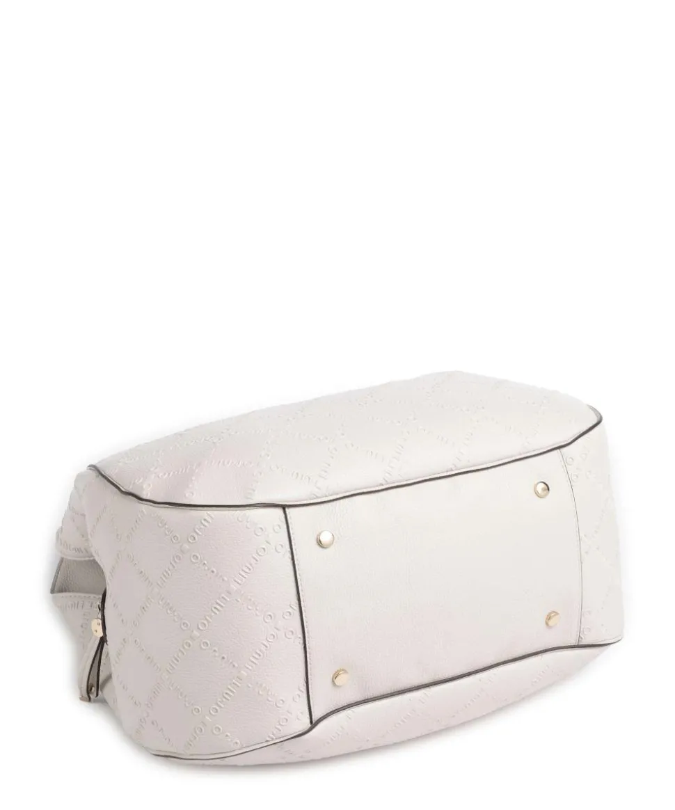 Adonide L Beuteltasche Lederimitat elfenbein