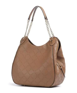 Adonide L Beuteltasche Lederimitat braun