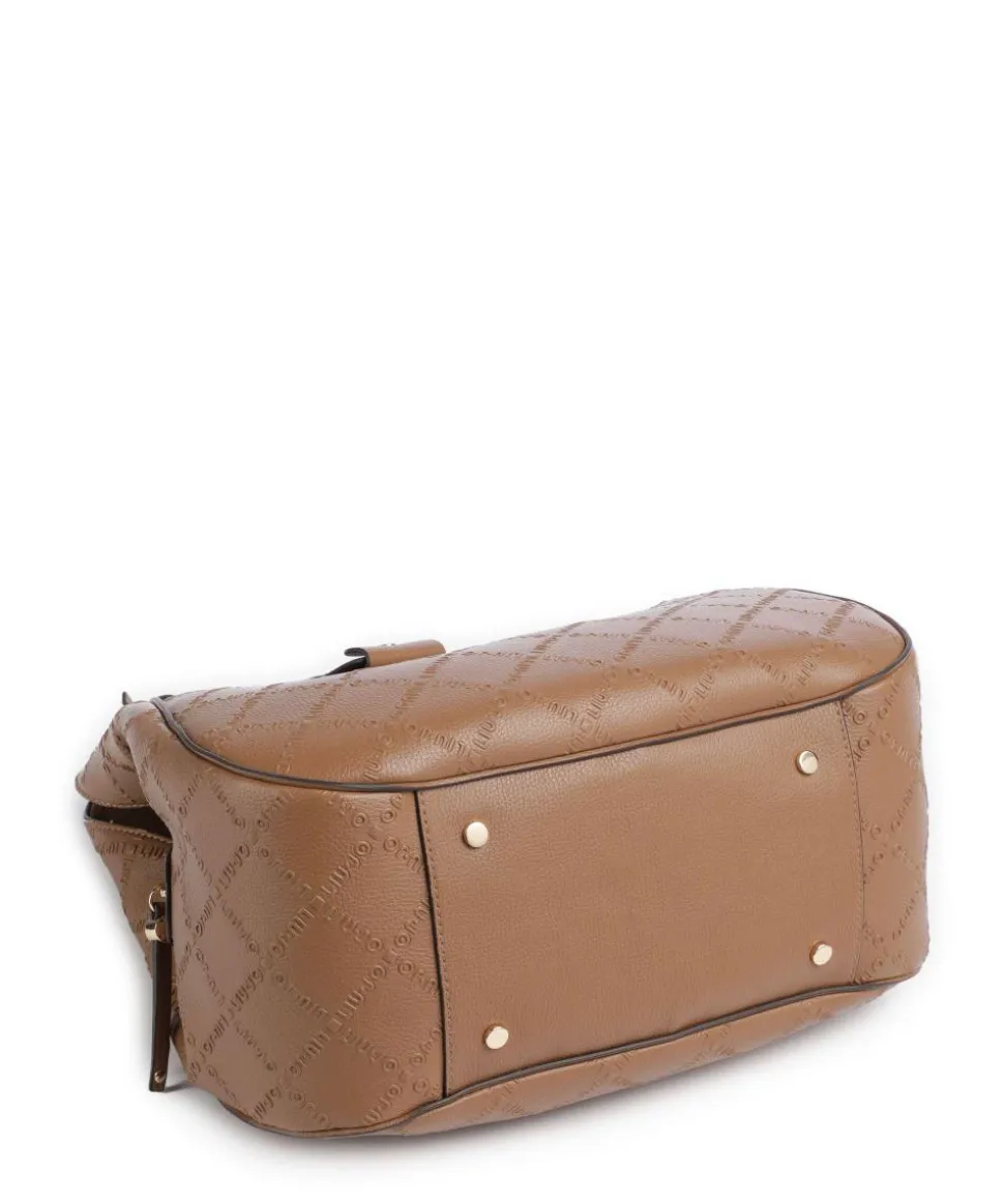 Adonide L Beuteltasche Lederimitat braun