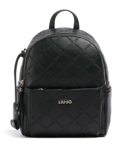 Adonide M Rucksack Lederimitat schwarz