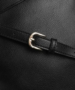 Adonide M Rucksack Lederimitat schwarz