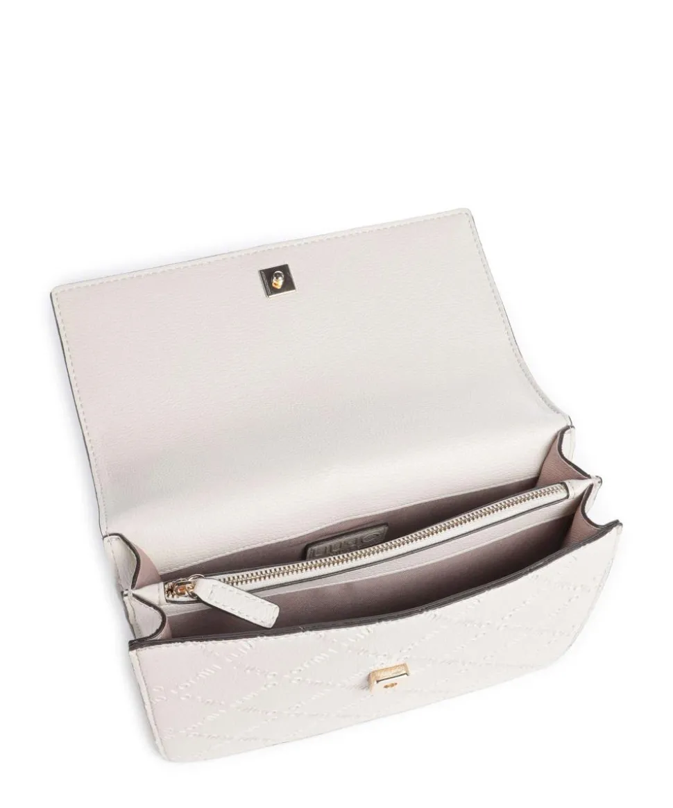 Adonide M Schultertasche Lederimitat hellgrau