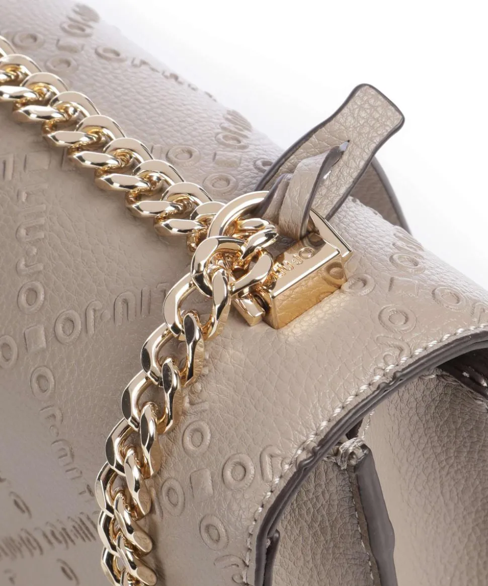 Adonide M Schultertasche Lederimitat taupe