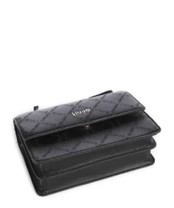 Adonide M Schultertasche Lederimitat schwarz