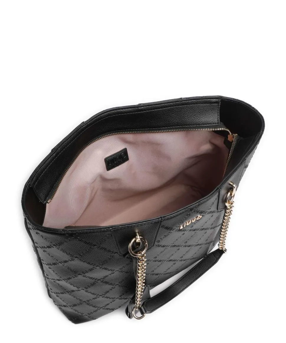 Adonide M Shopper Lederimitat schwarz