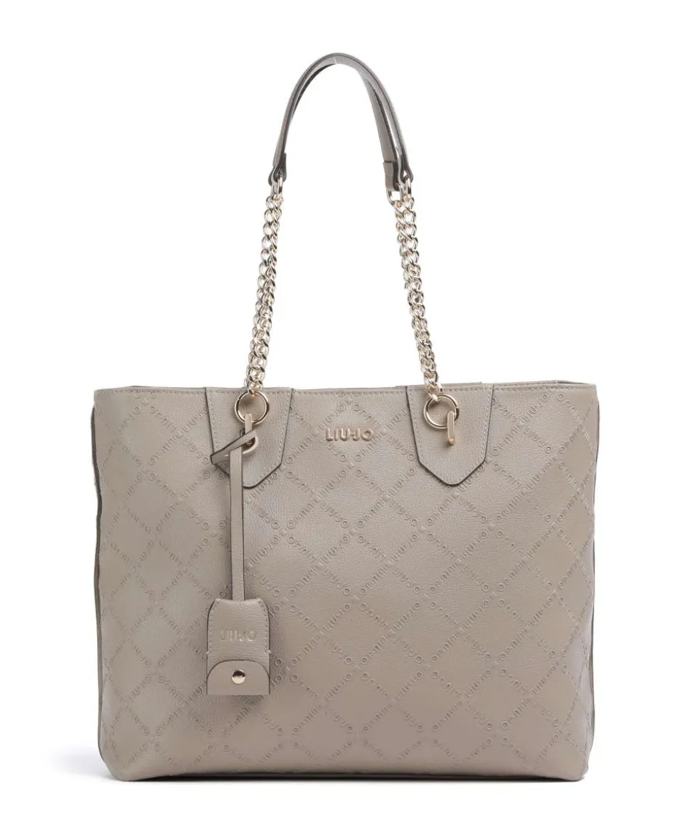 Adonide M Shopper Lederimitat taupe