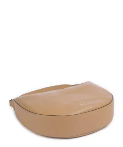 Adria Lulu Small Beuteltasche genarbtes Leder natur