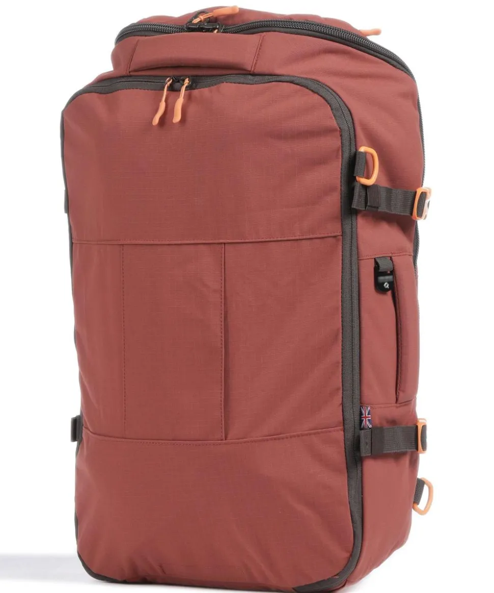 ADV 42 Reiserucksack Nylon dunkelrot