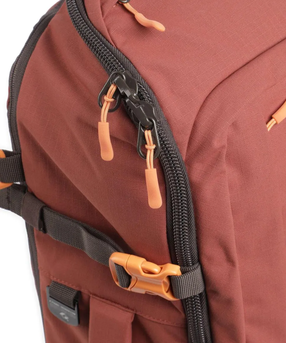 ADV 42 Reiserucksack Nylon dunkelrot