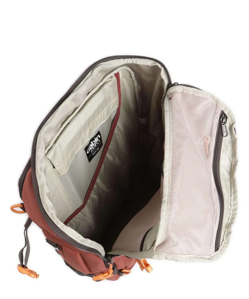 ADV 42 Reiserucksack Nylon dunkelrot