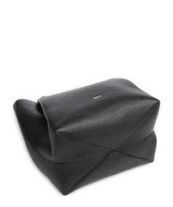 Agave Essential Medium Handtasche genarbtes Leder schwarz