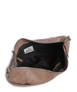 Agnes Supple Medium Beuteltasche Schafsleder taupe