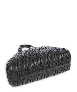 Aide M Handtasche Lederimitat schwarz