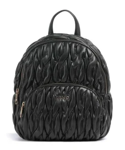 Aide M Rucksack Lederimitat schwarz