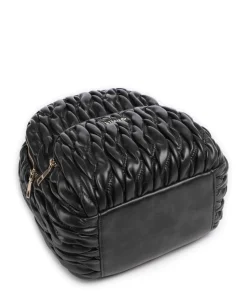 Aide M Rucksack Lederimitat schwarz