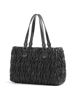 Aide M Shopper Lederimitat schwarz