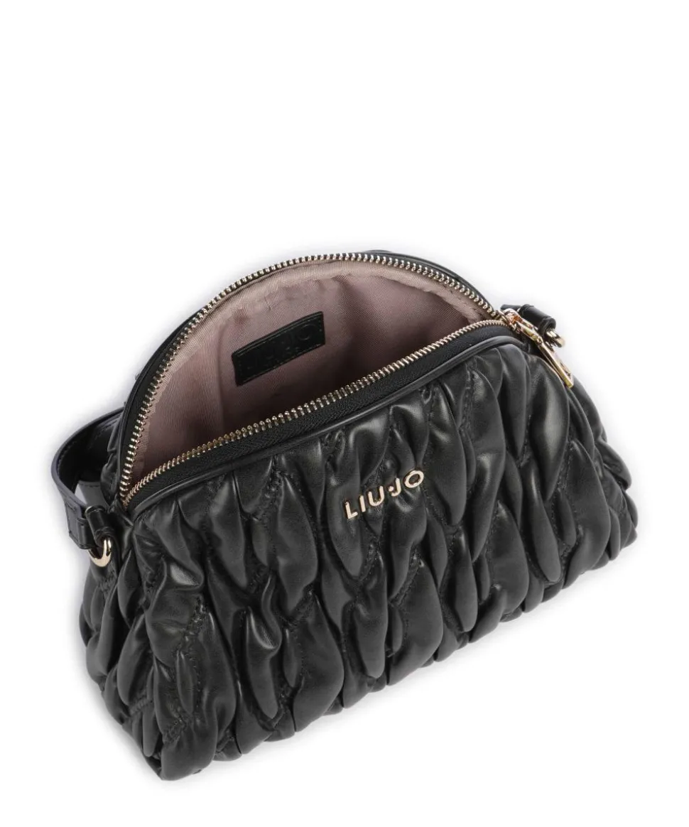 Aide M Umhängetasche Lederimitat schwarz